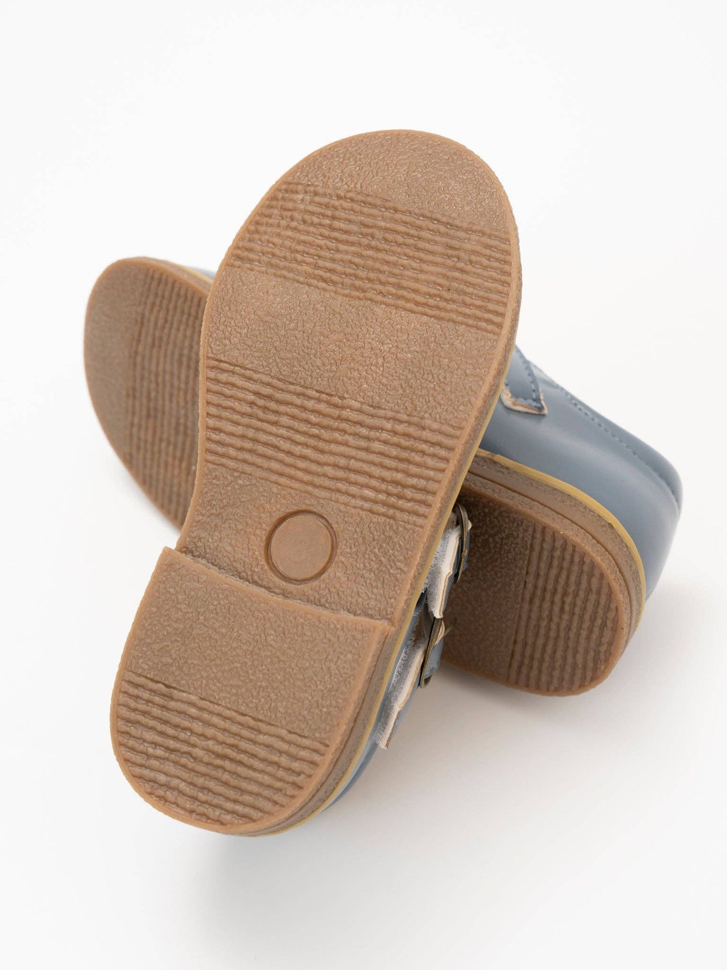 Double Buckle Mary Jane Hard Sole Shoes