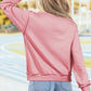 WWJD/AMEN Reversible Mock Neck Sweatshirt RTS