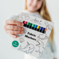 Fabric Markers Set for Customizing Coloring Pajamas