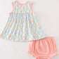 Fall 2025 • girls Grandmillenial pumpkin bloomer set