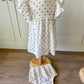 Girls polkadot diaper cover set yobaby