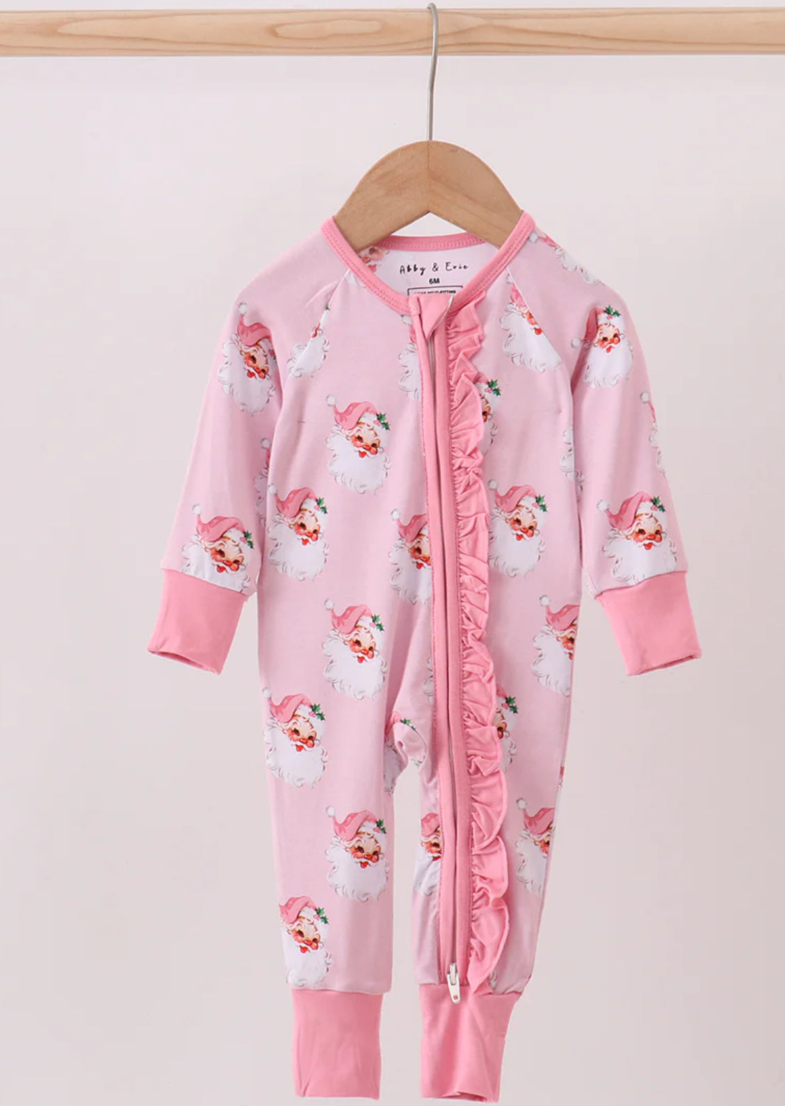 HD xmas 25 • girls vintage Santa zippy