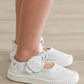 Girls' Sparkly Bow Mary Jane Sneaker