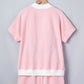 Pink Stripe Sequin Flag Set RTS
