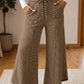 Stripe Patchwork Casual Wide Leg Pants RTS