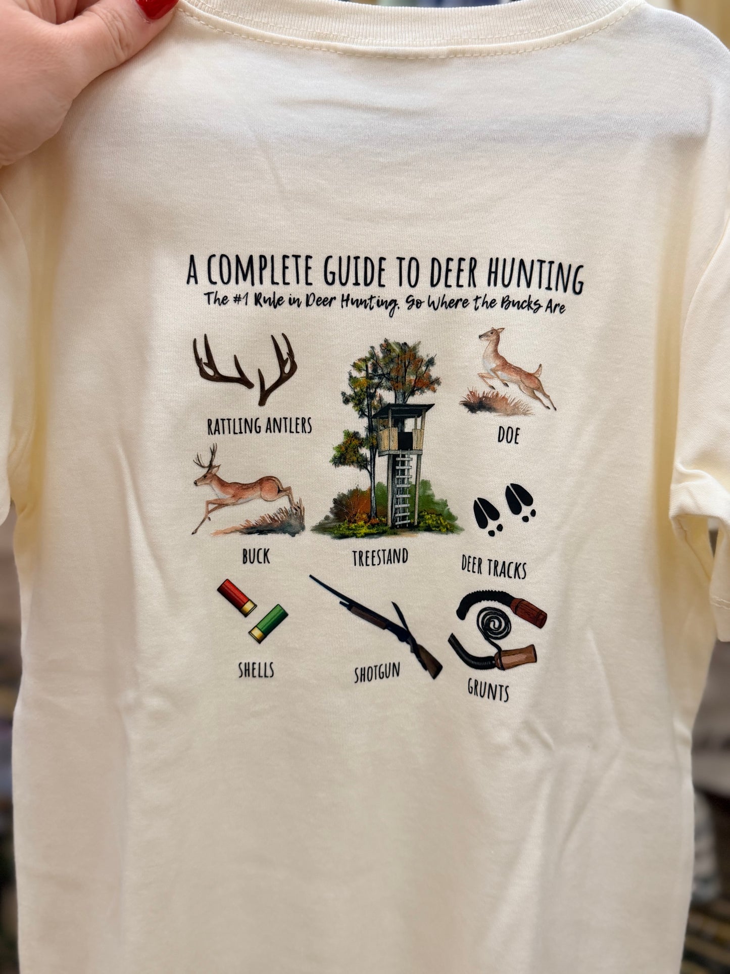 “A Complete Guide to Deer Hunting” Boys T-Shirt