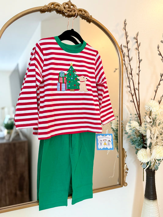 TS25 • Boys Xmas Morning Pant set