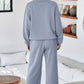 Cowl Neck Pullover Set