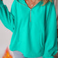 Fleece Lined Half Zip Pullover *Multiple Colors* RTS