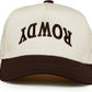 Kids/Baby 2-Tone Cap: Rowdy Upside Down - Brown/Beige