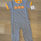 Three Sisters • Pumpkin Appliqué Boys Romper