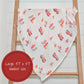 Fireman Baby Swaddle Blanket