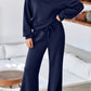 Cowl Neck Pullover Set