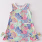 Lilly Roar of the seas print bow dress