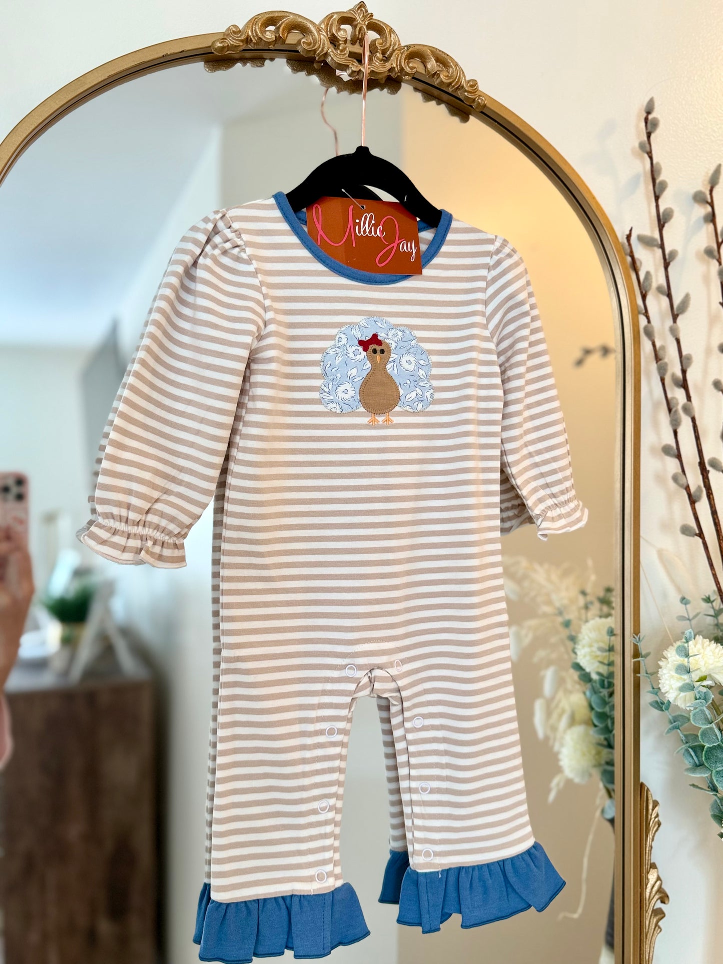 MJ25 • Tristan the Turkey Romper