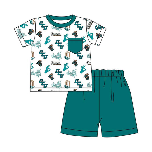 PRE-ORDER COLLEGIATE • CCU boys short set