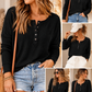 Waffle Knit Henley Top RTS