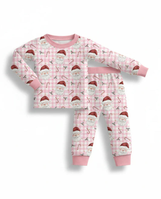 Xmas25 • girls Santa bamboo pant