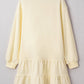 Beige Double Ruffle Dress LT
