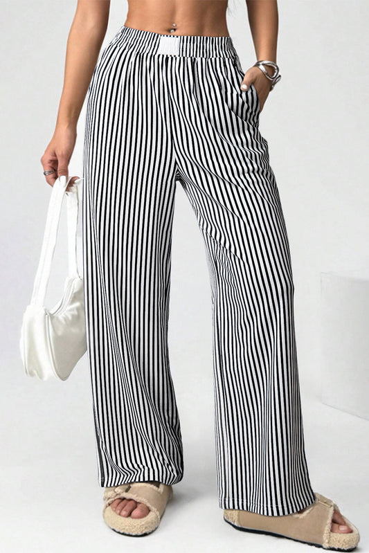 Stripe Loose Pants LT