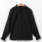 Black Frilled Blouse LT