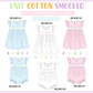 PO101 Blue&pink easter egg smocked collection