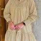 Brown Stripe Collared Dress RTS