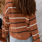 Brown Stripe Sweater LT