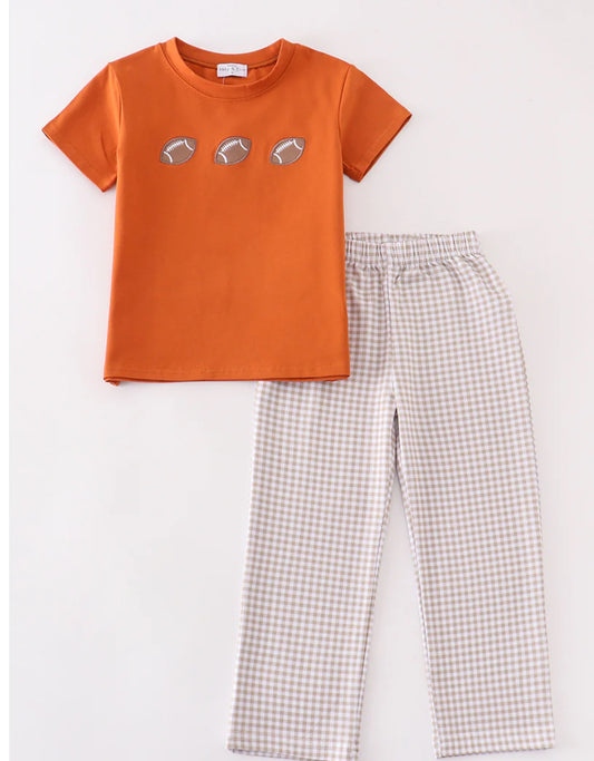 Boys football pant set