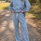 Camo Loose Pullover Set RTS