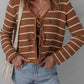Chestnut Tie Front Cardigan LT