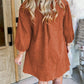 Corduroy Mini Dress ***multiple colors** RTS