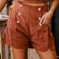 Clay Button Corduroy Shorts RTS