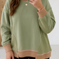 Colorblock Oversized Sweatshirt *TWO COLORS* LT