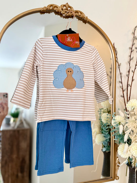 MJ25 • Tate Turkey Boys Pant Set