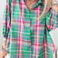 Green Plaid Blouse RTS