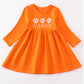 Girls Clemson embroidery dress