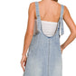 Denim Overall Dress Zenana RTS