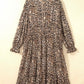 Brown Leopard Plus Dress