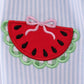 HD26 • girls watermelon appliqué bubble