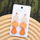 Pumpkin Earrings RTS