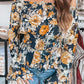 Floral Off Shoulder Bell Top LT