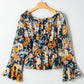 Floral Off Shoulder Bell Top LT