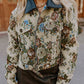 Floral Zip Up Jacket LT