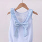 HD26 • girls seersucker & embroidered nautical bubble