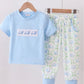 HD26 • boys embroidered golf pant set