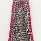 Pink Side Stripe Leopard Pants RTS