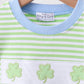 HD26 • Boys St.Patricks day embroidered clover pant set