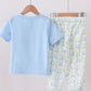 HD26 • boys embroidered golf pant set