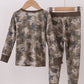 Bamboo • brown camo pant set
